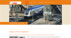 Desktop Screenshot of cdu-harburg-land.de